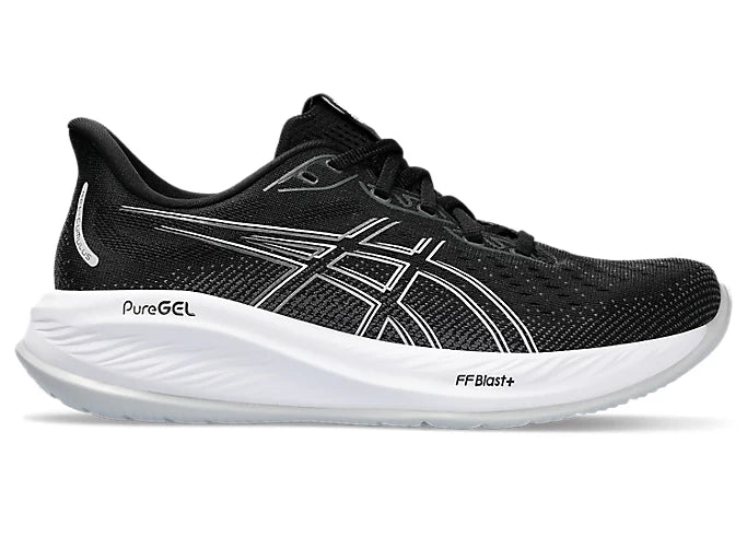 Asics women's Gel Cumulus 26 shoe black/concrete