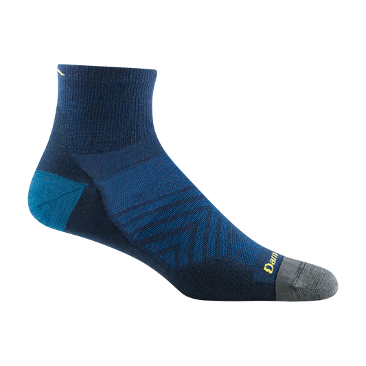 Darn Tough Men's Run Quarter No Cushion Ultra-Lightweight Running Sock