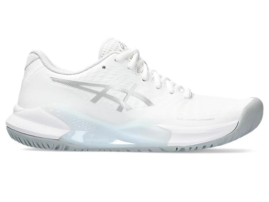 Asics women's Gel Challenger 14 tennis shoe white/pure silver