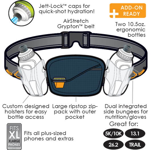 Amphipod Profile-Lite Breeze Hydration Belt