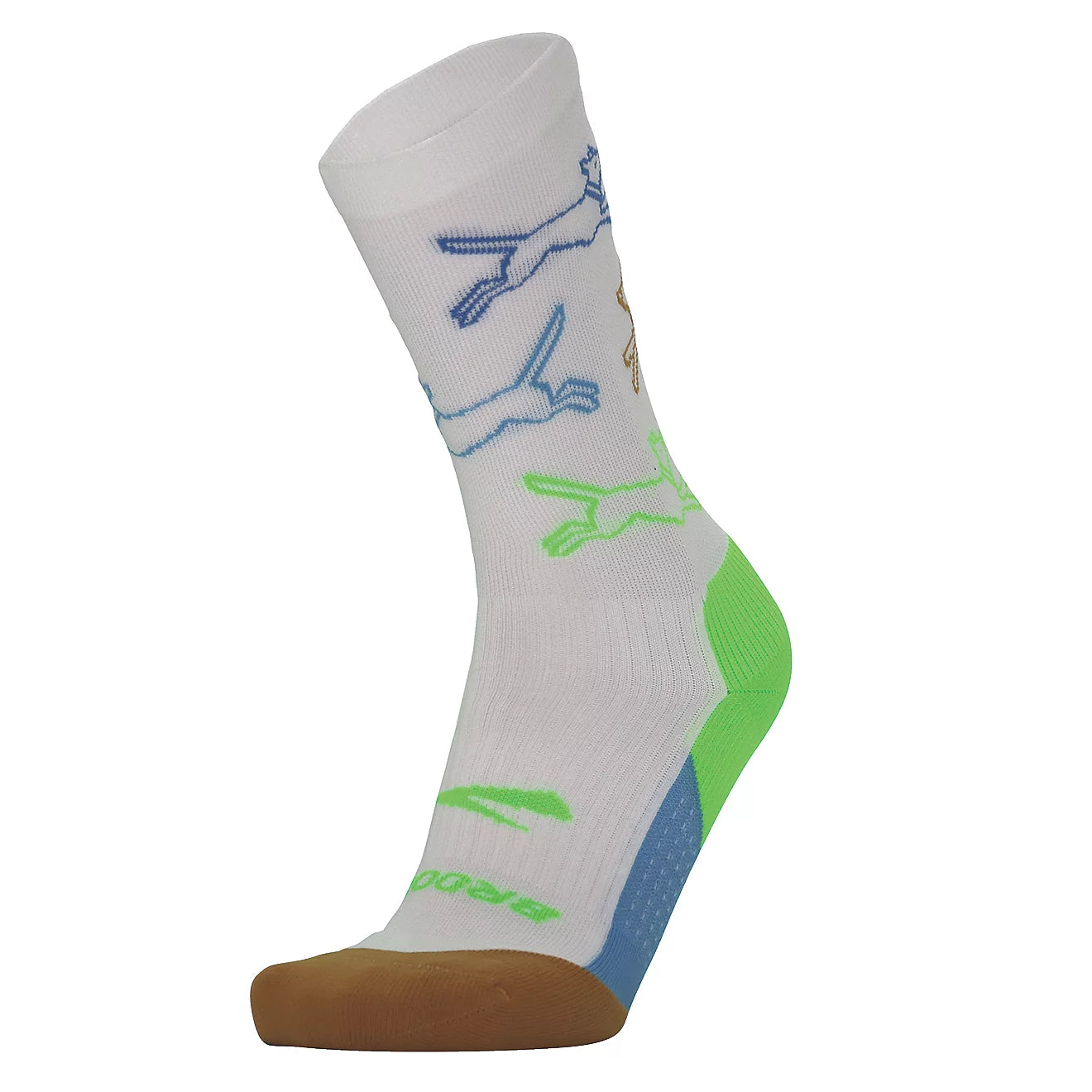 Brooks Ghost Sock High Cushion Crew 1 Pair