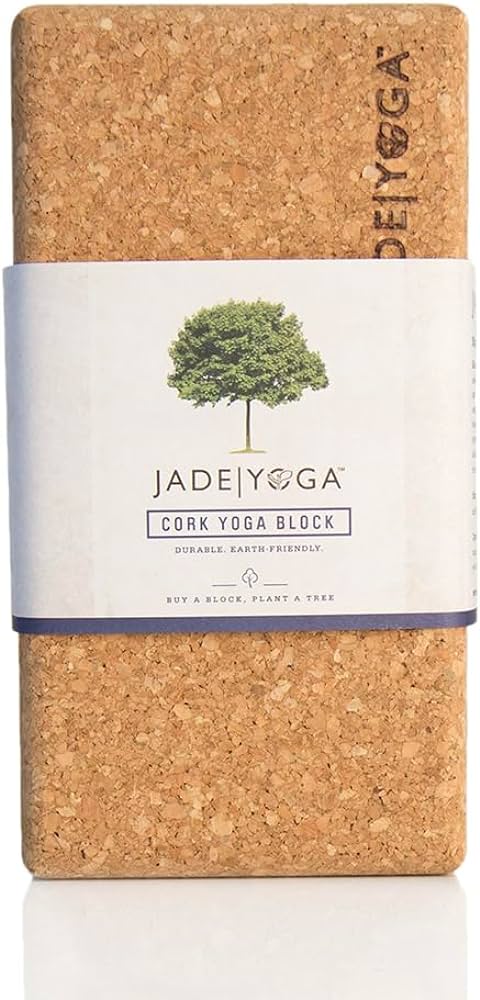 Jade Yoga Cork Yoga Block Small