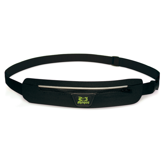 Amphipod airflow microstretch belt black/silver