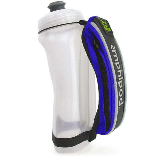 Amphipod hydraform jett lite water bottle blue