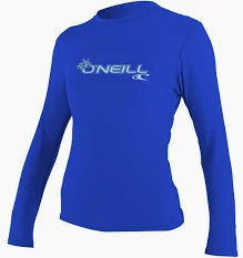 O'Neill Women's Basic UPF 50+ Long Sleeve Rash Guard