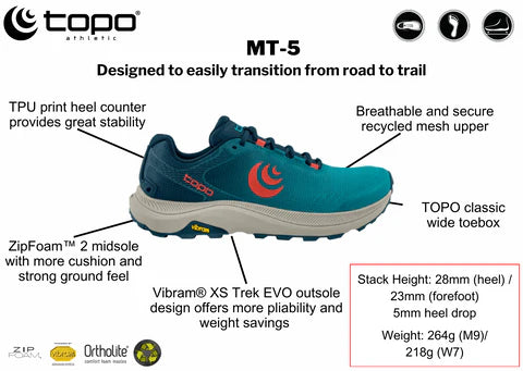 Topo Women's MT-5