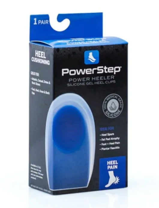 Powerstep Power Heeler Silicone Gel Heel Cups