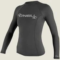 O'Neill Women's Basic UPF 50+ Long Sleeve Rash Guard