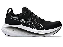 Asics women's Gel Niimbus 26 wide shoe black/graphite grey